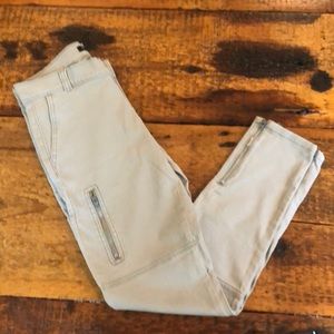 Banana Republic Utility Pant with Zipper Detail